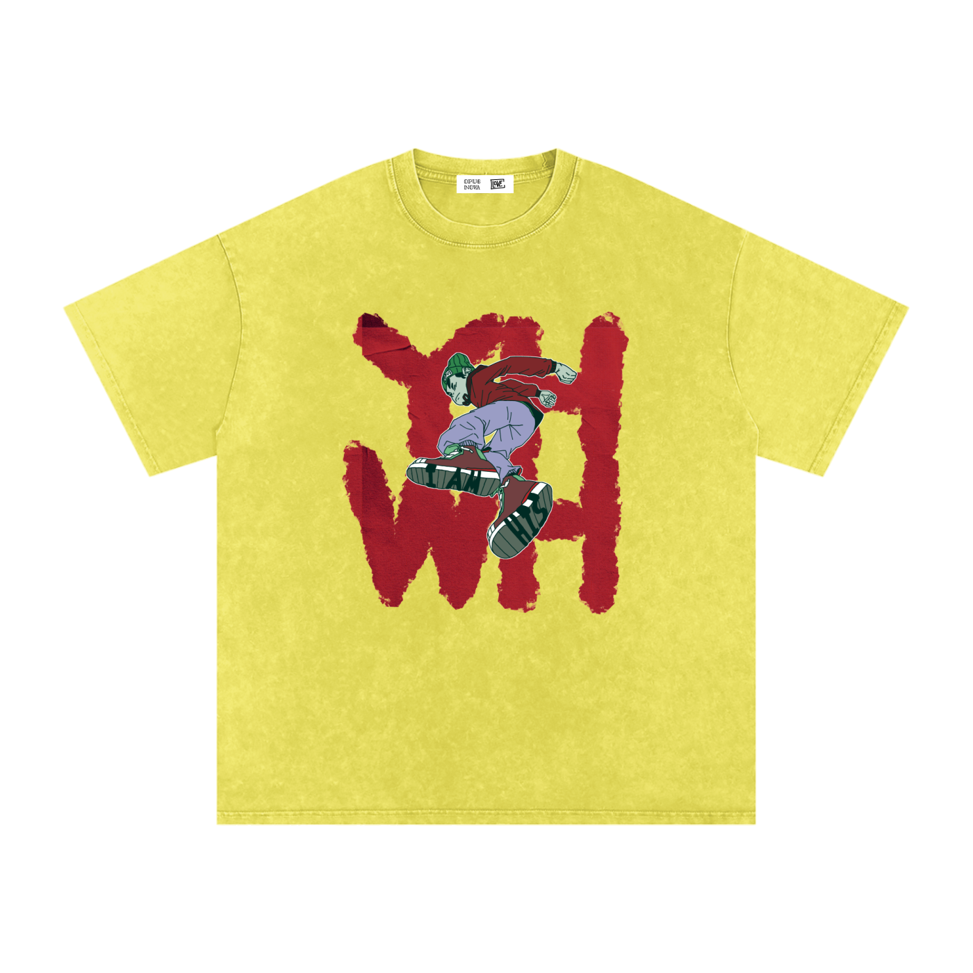 Red,I am His,Snow washed