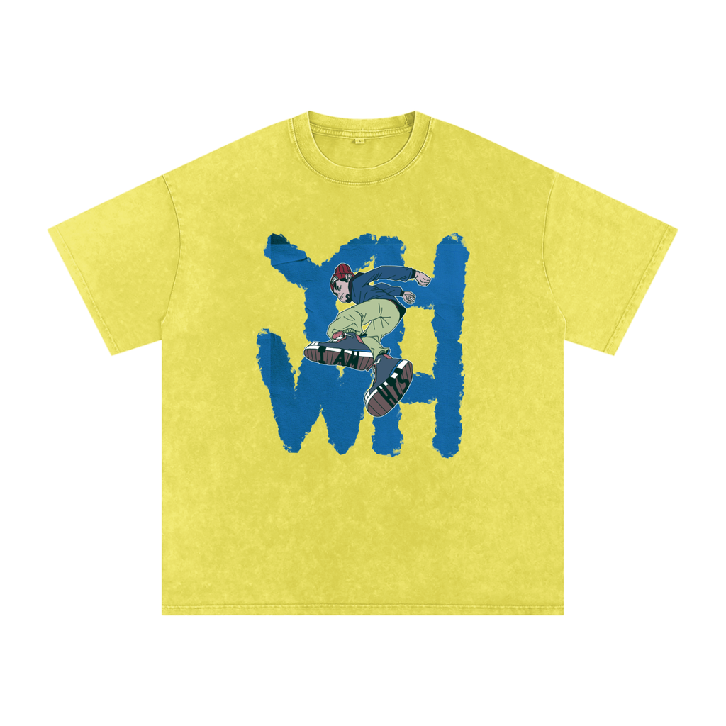 I am His,Blue,Snow washed