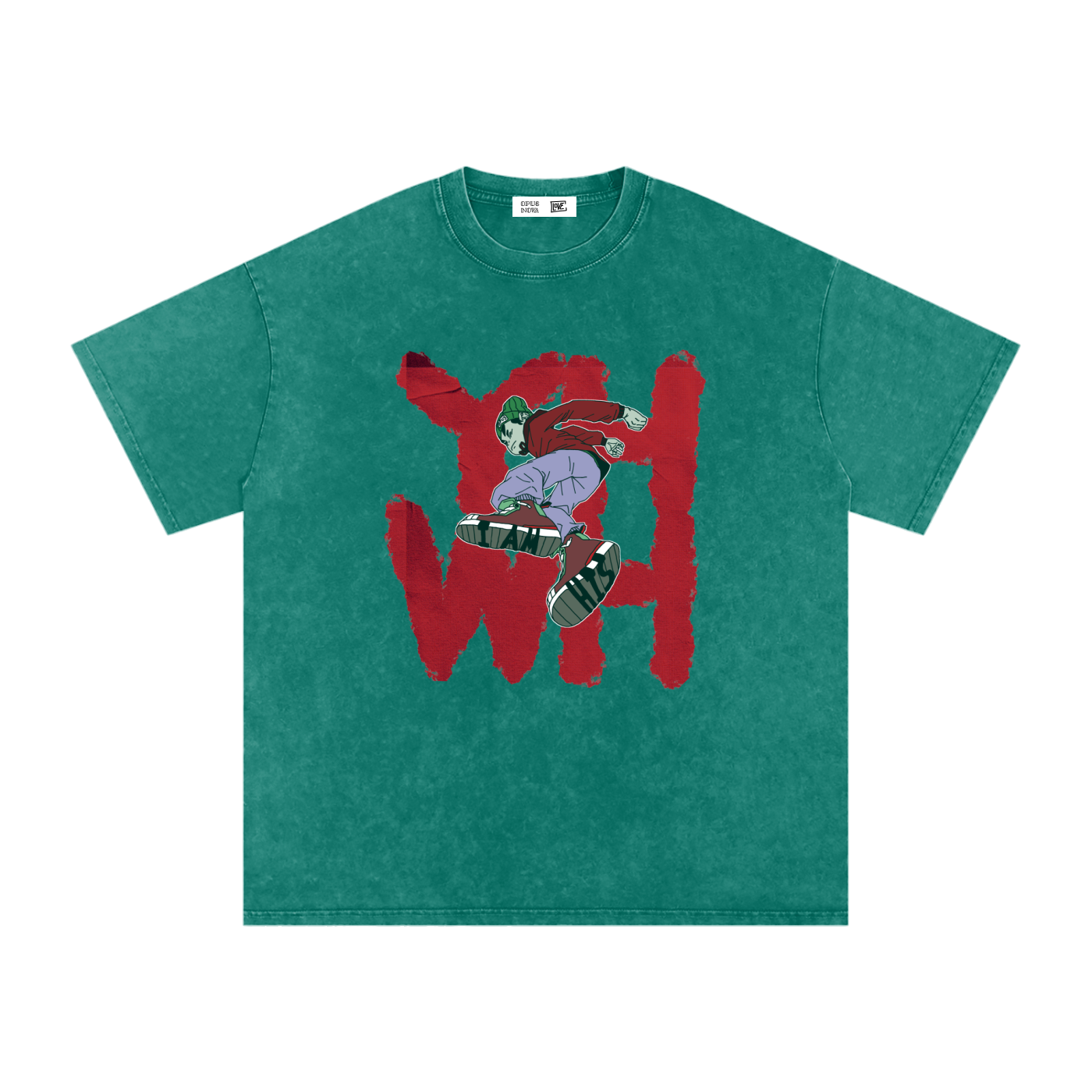 Red,I am His,Snow washed