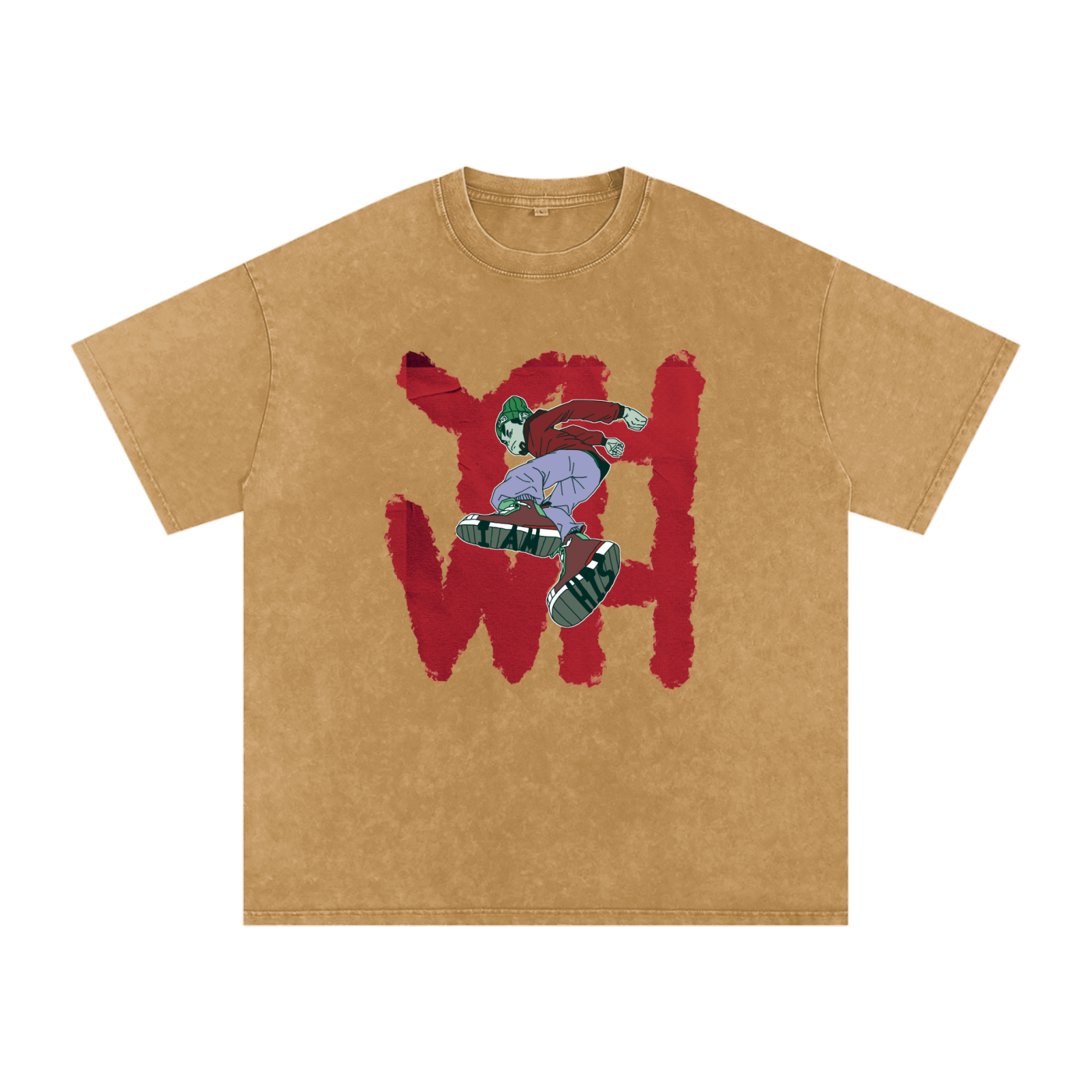 Red,I am His,Snow washed