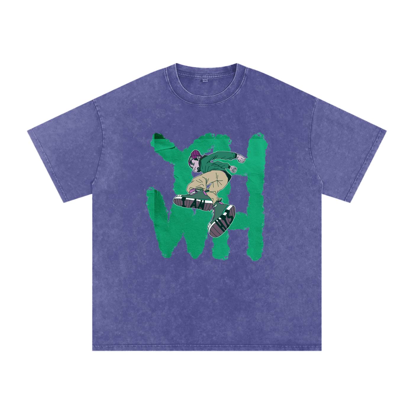 Green,I am His,Snow washed