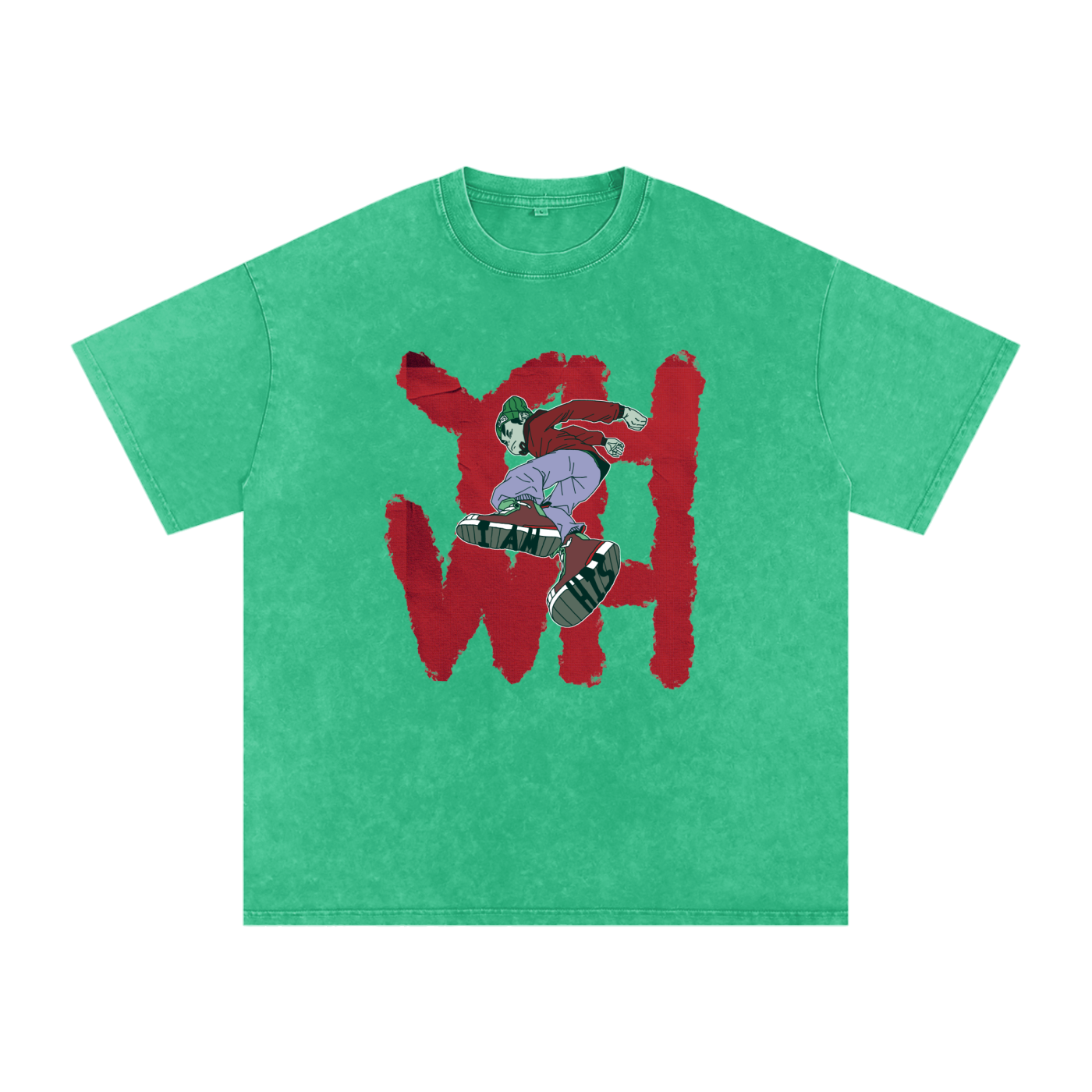 Red,I am His,Snow washed