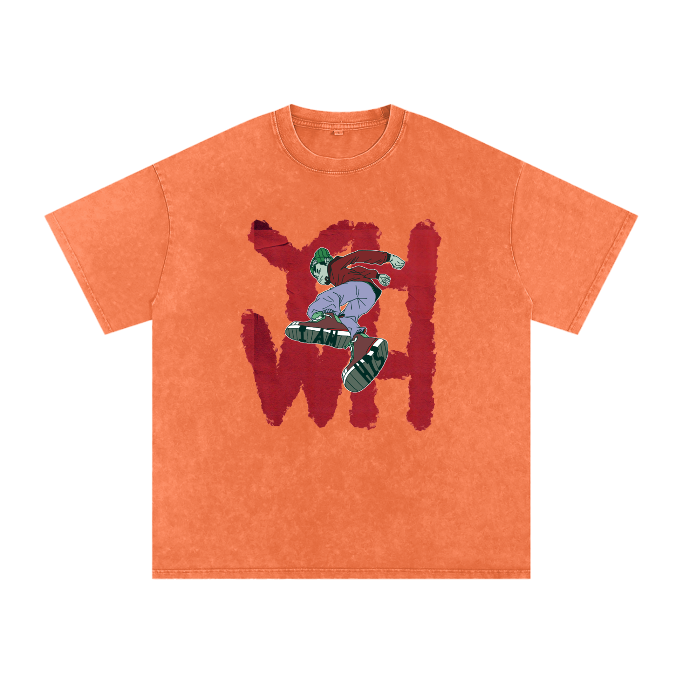 Red,I am His,Snow washed