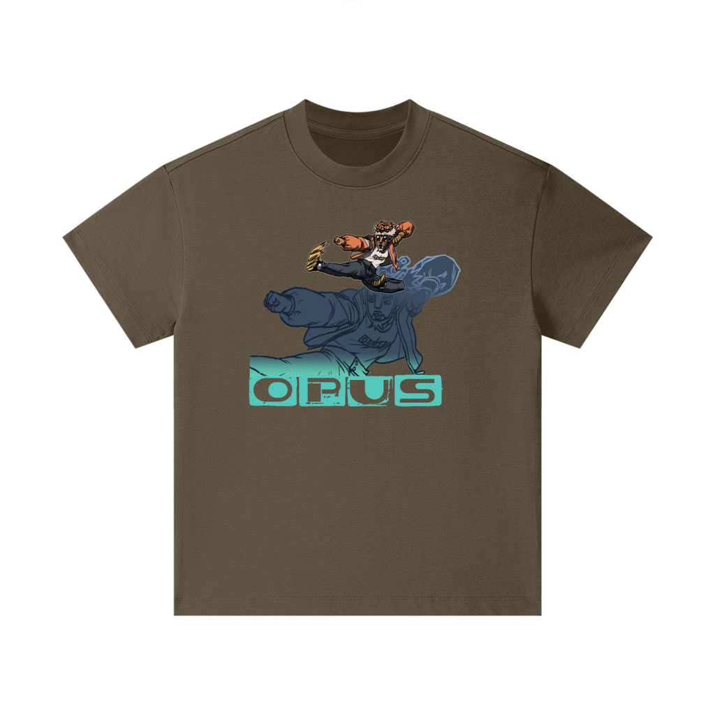 Kids T,Pure Cotton,Tiger hat kick