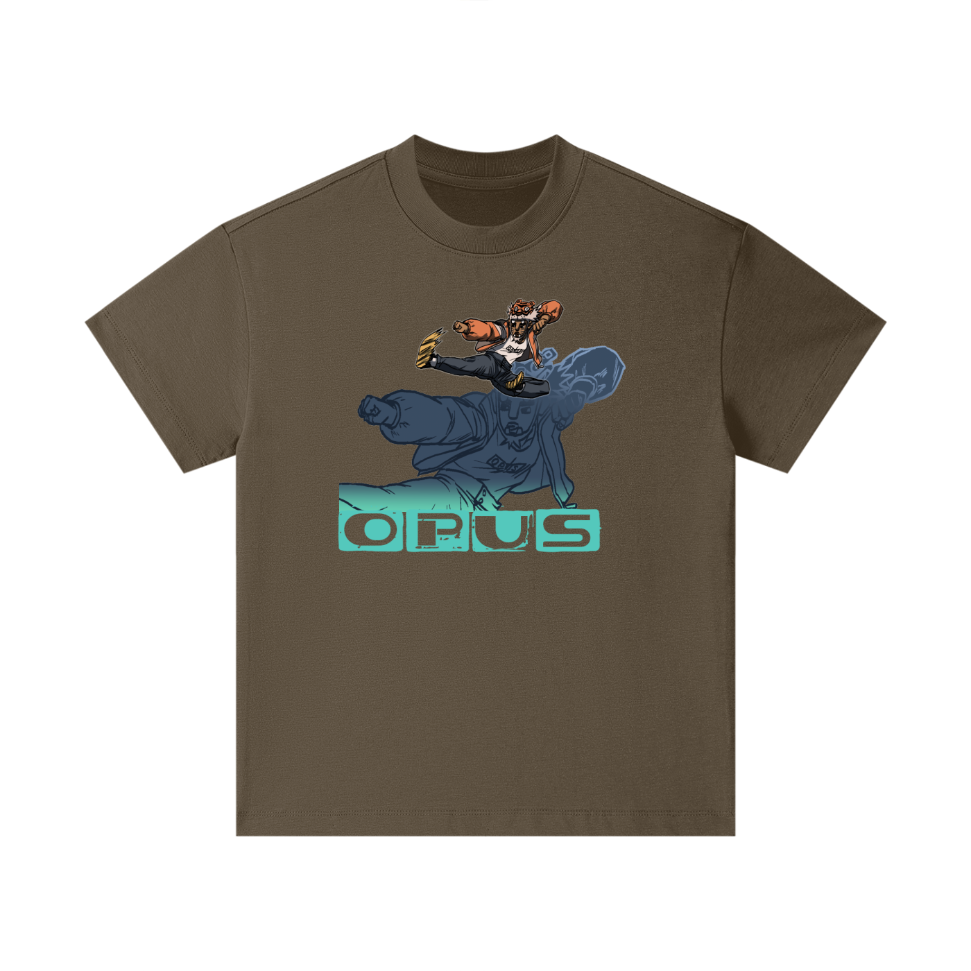 Kids T,Pure Cotton,Tiger hat kick