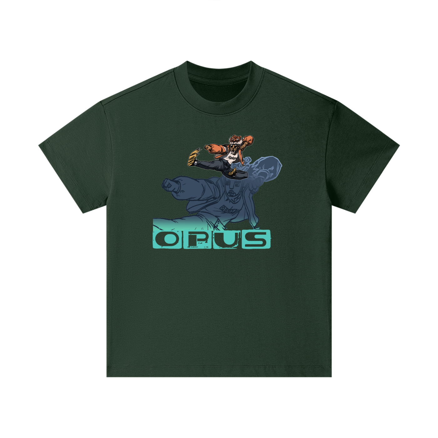 Kids T,Pure Cotton,Tiger hat kick