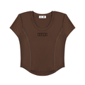 Box OPUS - Women's Paneled Crop T-Shirt