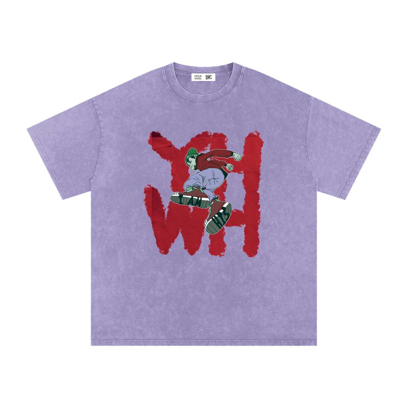 Red,I am His,Snow washed