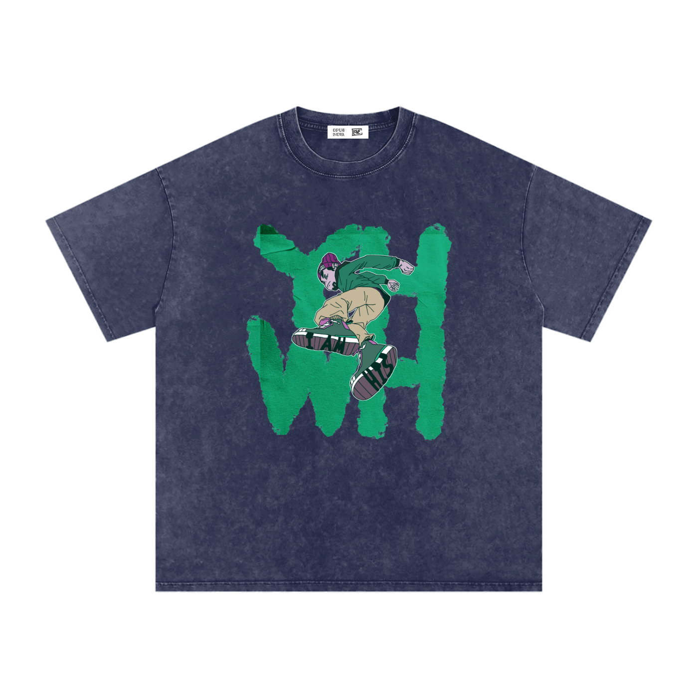 Green,I am His,Snow washed