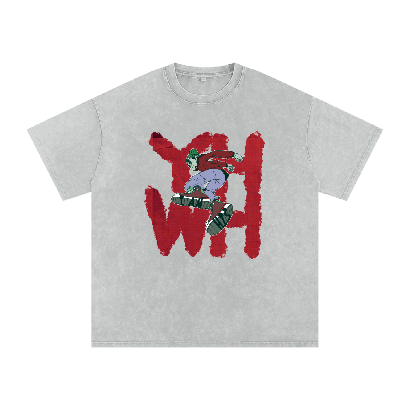 Red,I am His,Snow washed