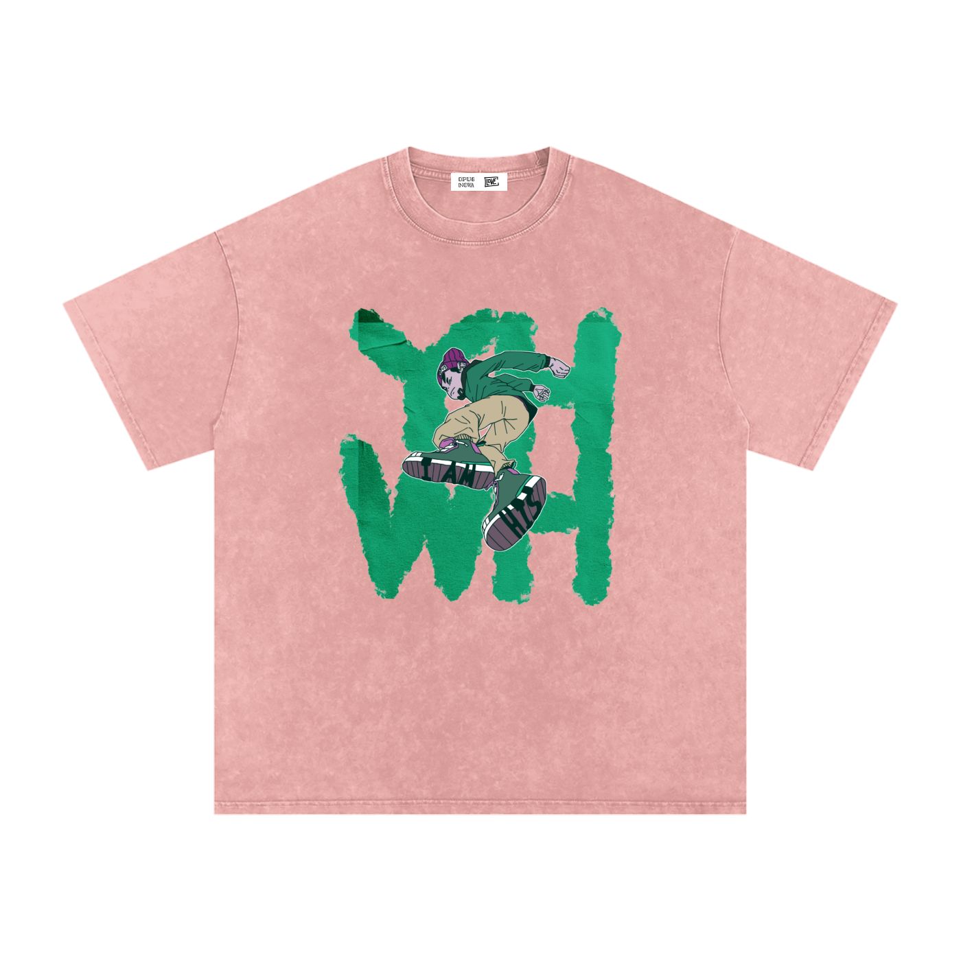 Green,I am His,Snow washed