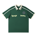 John 7:38 - Contrast Piping Polo Shirt