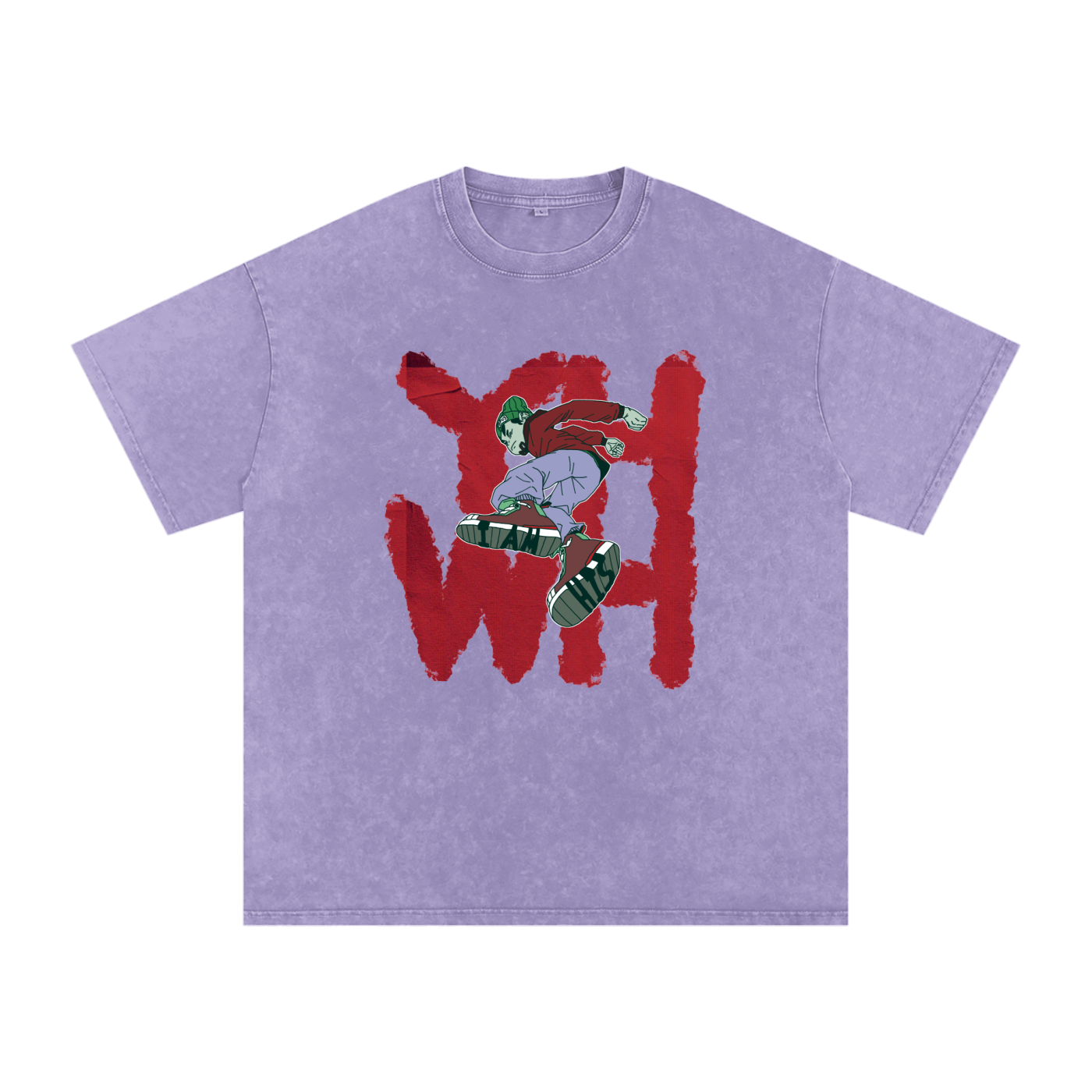 Red,I am His,Snow washed