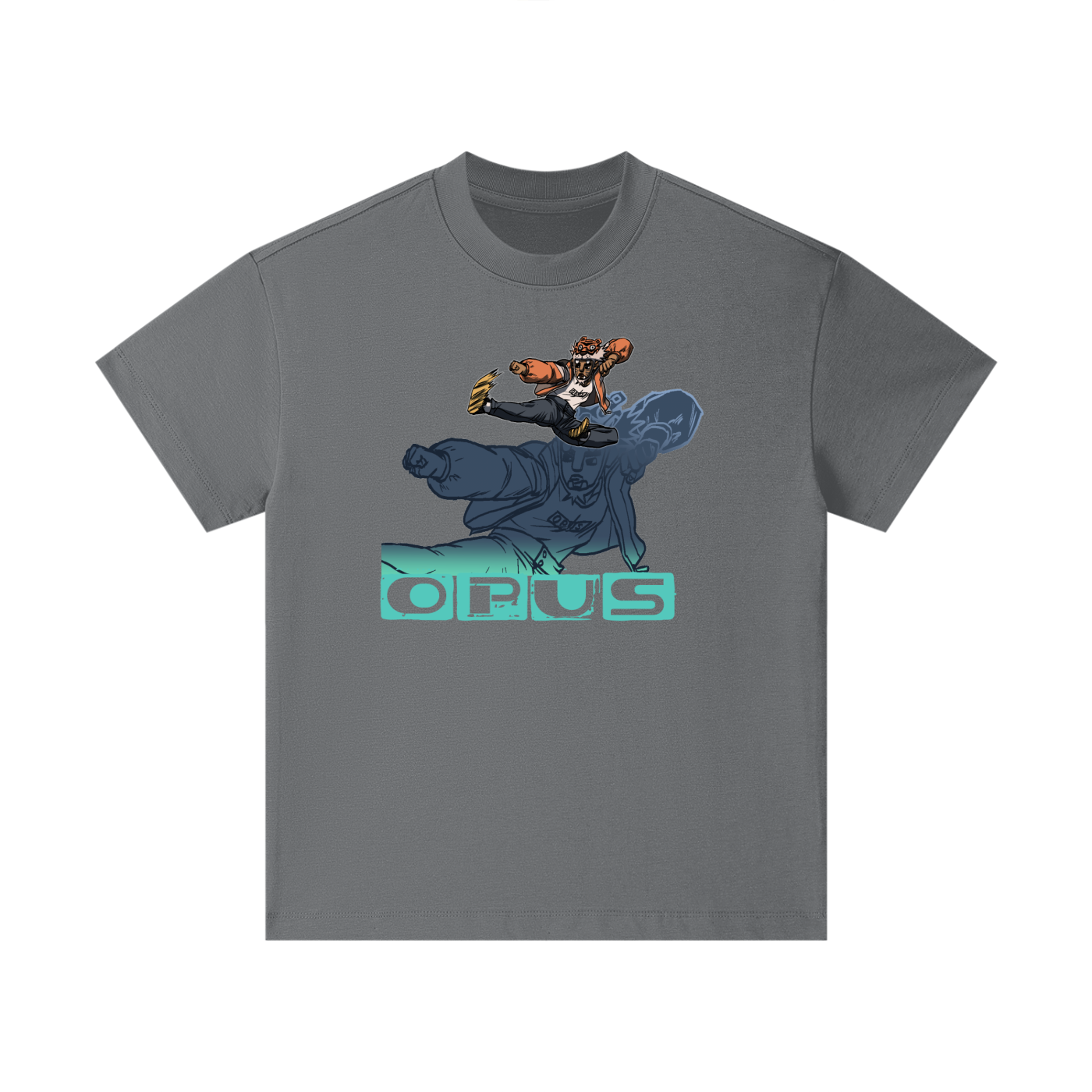 Kids T,Pure Cotton,Tiger hat kick