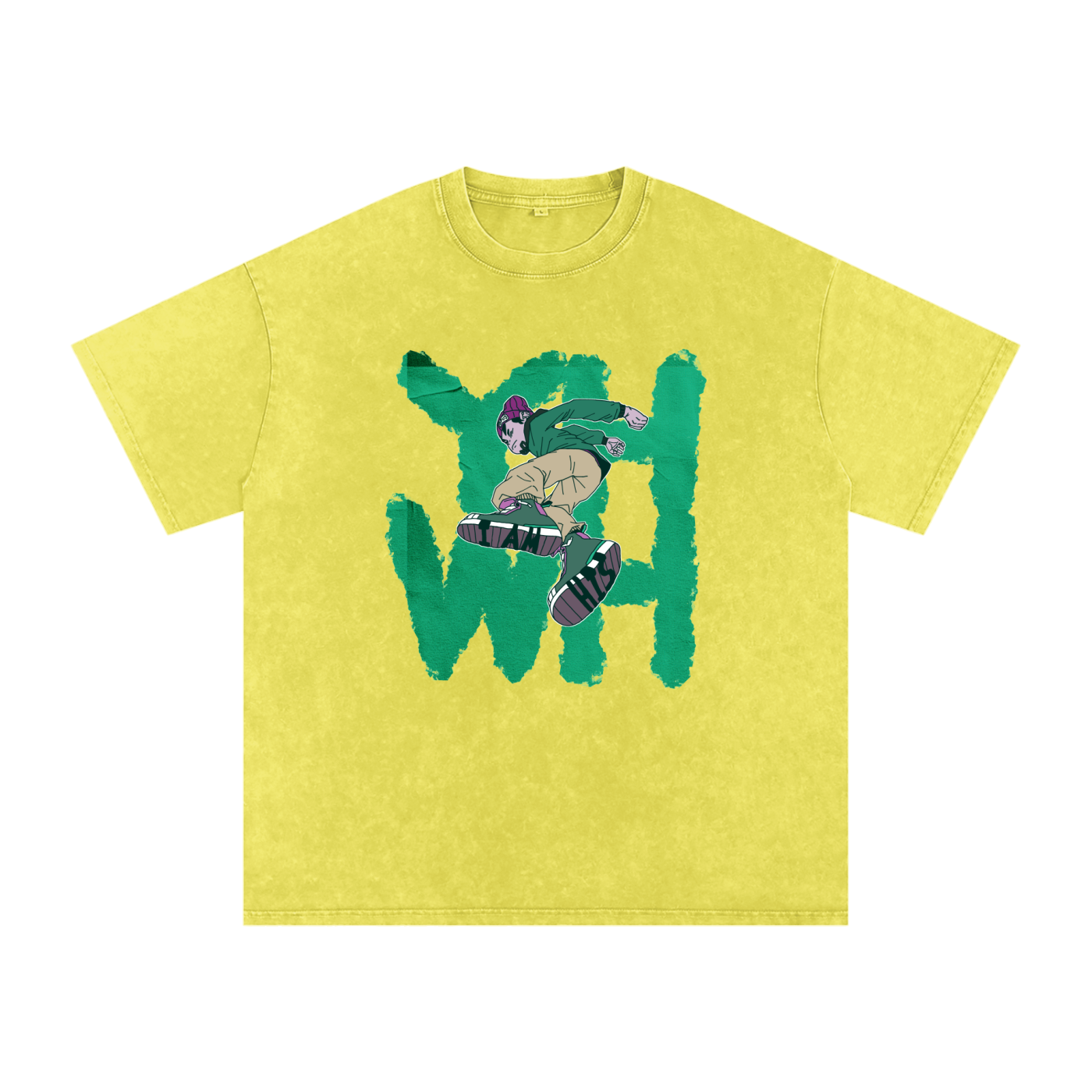 Green,I am His,Snow washed