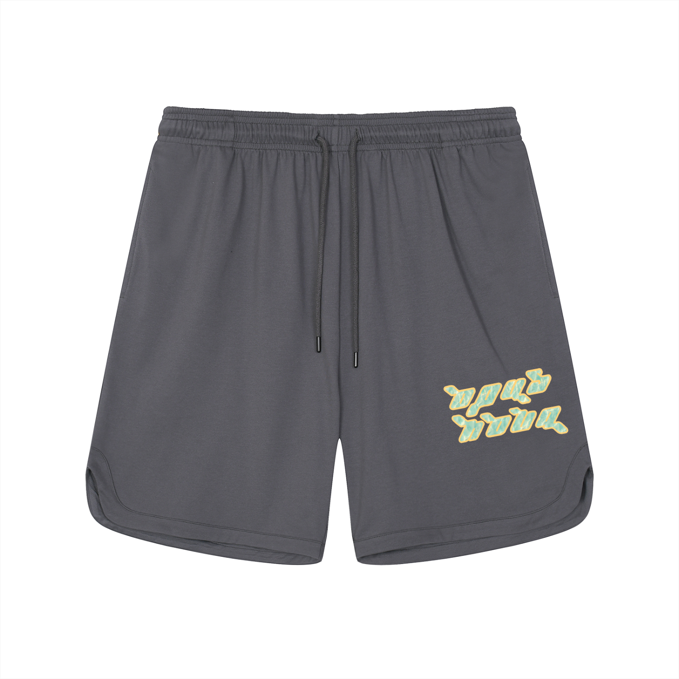 Water Logo - Mesh-Lined Quick-Dry Performance Shorts