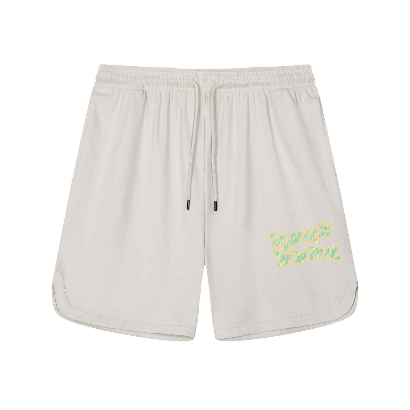 Water Logo - Mesh-Lined Quick-Dry Performance Shorts